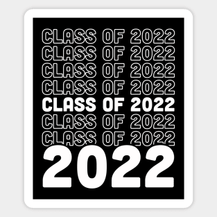 Class of 2022 Graduate Senior Grad Thank You Bag Retro Magnet